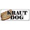 Signmission KRAUT DOG BANNER SIGN weiner sauerkraut hot dog frank chili sour Chicago B-Kraut Dog - alternate 1